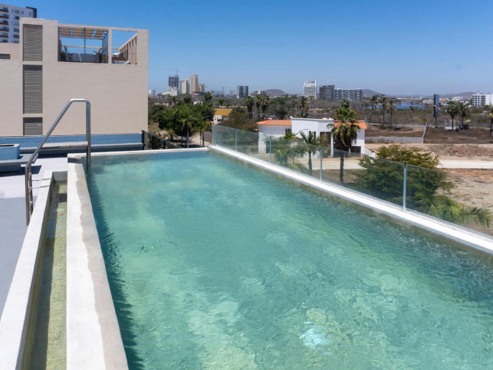 Loft En Roof Al Lado De Alberca - Nerea 402 Apartamento Mazatlán